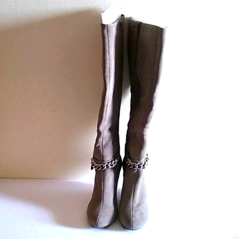 BCBGeneration Merryl Women's Grey Wedge Boots